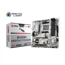 Msi B450M MORTAR TITANIUM Motherboard